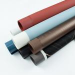 Solid Color High Gloss PVC Furniture Foil Laminate Sheet For Door Panel for sale