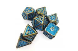 China Practical Mini DND Dice Board game Metal Dice Moisture Proof  Polyhedral supplier