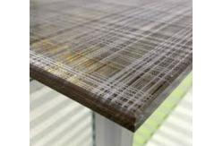 China Fashion Design / Decorative Laminated Wired Glass in Patterned / Ground-Polished supplier