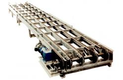 China simple structure Chain Conveyor System In Mining Metallurgy supplier