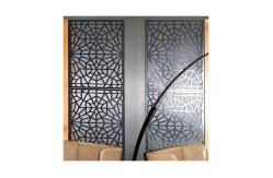China American Style Custom Laser Cut Metal  Stainless Steel Wall Panels Partition supplier