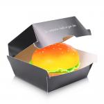 Wholesale customization of biodegradable recyclable and eco-friendly disposable burger boxes