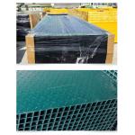 Non Slip FRP Grating Fibreglass Walkway Mesh OEM Available for sale