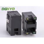 Unshielded 2x1 Stack Double Port RJ45 Connector Without Transformer Ethernet Socket for sale