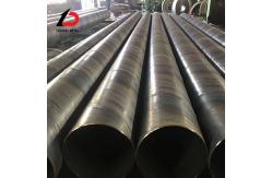 China A36 Ss400 S235jr S355jr 1020 Sch80 Erw Carbon Steel Pipe Round Welded supplier