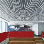 Metal Ceiling Design Wave Baffles Acoustical Ceiling Baffles for sale