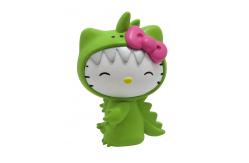 China Custom OEM Made PVC Cute Mini Plastic Cartoon Kitty Toy OEM Manufacturer supplier