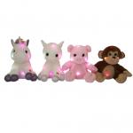 11.8 Inch Extra Large LED Plush Toy Rainbow Unicorn Teddy Hypoallergenic for sale