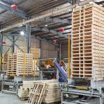 American 42*42 Wooden Pallet Automatic Assembling Machine for sale