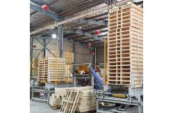 China American 42*42 Wooden Pallet Automatic Assembling Machine supplier