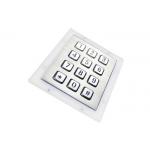 12 Keys Backlit Metal Keypad IP65 For Vending Machines