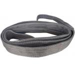 Grey Color Polyester Flat Webbing Sling Duplex Layer Lifting Sling Tool for sale