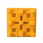 Yellow 2 Drum Spill Containment Pallet Leak Proof For Warehouse Transport for sale