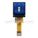 Small IPS TFT LCD Display 0.85inch 0.85'' 128x128 Resolution Full Color 12pin ZIF Connector for sale