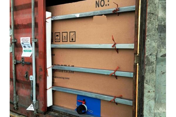 Used Cooking Oil Flexi Bag In Container  24000 Liter 20ft Container Flexitank