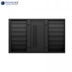 86 inch Black Android Outdoor Fanless Wall-Mounted Digital Signage