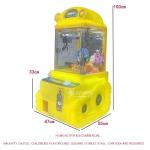 Playfun mini crane claw machine plush dolls arcade claw game machine