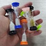 30 Second One Minute Hourglass Timer , Plastic Board Game Timer