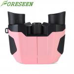 Super Safe Silver Powerful Mini Binoculars , Compact Childrens Binoculars 8x Magification