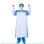 Sterilization Blue EO SMS Disposable Surgical Gown for sale