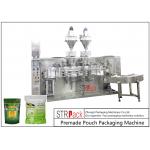 Moringa Seeds Powder Premade Pouch Packaging Machine For Doypack / Zipper Bag for sale