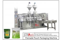 China Moringa Seeds Powder Premade Pouch Packaging Machine For Doypack / Zipper Bag supplier
