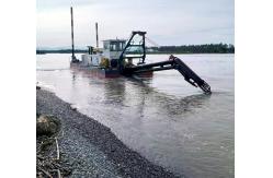 China 100 Cubic Meter Capacity Jet Suction Dredger Non Self Propelled supplier