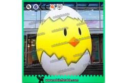 China 2m Inflatable Chicken Cartoon Advertising Giant Egg Inflatable For Event supplier