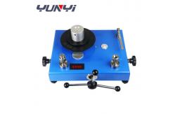 China JY Hydraulic Dead Weight Tester Pressure Calibrator With Tungsten Carbide Piston supplier