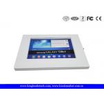 White Metal Secure Ipad Kiosk Enclosure For The Galaxy Tab 10.1 Inch for sale