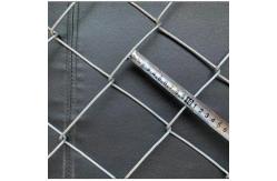 China 8 Gauge Galvanized Diamond Chain Link Fence Manual Operated Iron supplier