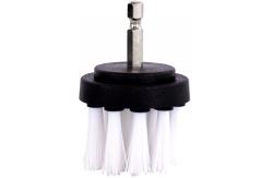 China Hexagonal Drill Cleaning Brush Set 6 Pcs For Carpets Fibers Glass supplier