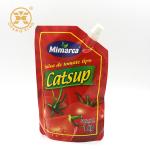 Food Grade Plastic 1KG Tomato Ketchup Pouch With Spout for sale