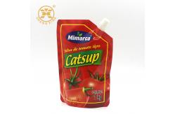 China Food Grade Plastic 1KG Tomato Ketchup Pouch With Spout supplier