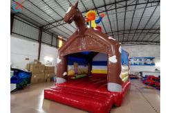 China Customzied Inflatable Horse Theme Jumping House Inflatable Bouncy Castle supplier