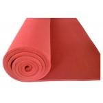 Red 1 Meter Wide High Temperature Silicone Foam Sheet With FDA Certified for sale