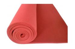 China Red 1 Meter Wide High Temperature Silicone Foam Sheet With FDA Certified supplier