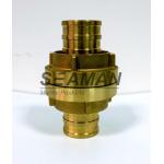 2  Marine Brass Fire Hose coupling Storz DN50 for firefighting for sale