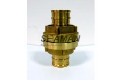 China 2  Marine Brass Fire Hose coupling Storz DN50 for firefighting supplier