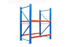 China 500kgs/layer Q235 Warehouse Shelves Pallet Racks 2.5mm Thickness supplier