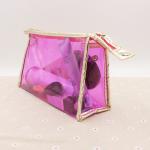 Gravure Printing Clear Cosmetic Carry Bag Reclosure And Reusable for sale