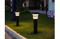 China All In One IP65 5W 5V Solar Sensor Garden Lights Painted Matte supplier