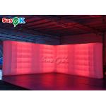Custom Made Party Led Light 5x2.5mH Inflatable Air Wall