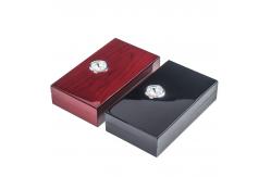 China Rectangular Humidity Control Varnish Cigar Packaging Rigid Boxes With Customization Available supplier
