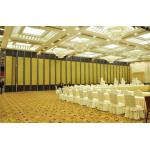 Movable Partition Operable Walls In Fabric With Sponge Soft Cover For Convention Center for sale