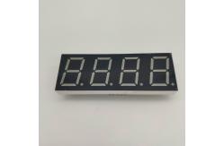 China 0.40 Inch 4 Digit 640nm 10mm Pixels 7 Segment Led Display Module supplier