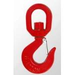 Alloy Steel 3/4 Inch Forged Lifting Swivel Hooks Quenching