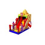 Big Ben Castle PVC Material Inflatable High Dry Slide For 5 - 10 Children for sale