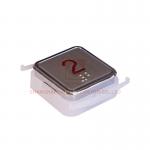 Mitsubishi Elevator Push Button With Stainless Steel Word Slice for sale