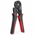 CE Aluminum Wire Crimper Tool Hexagonal Practical Black Red Color for sale